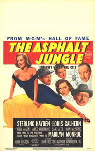 Poster Película The Asphalt Jungle