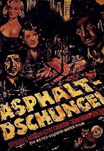 Poster Película The Asphalt Jungle