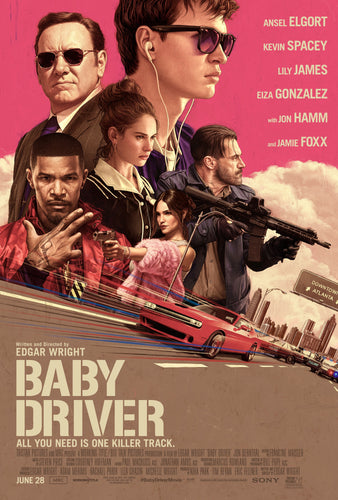 Poster Pelicula Baby Driver