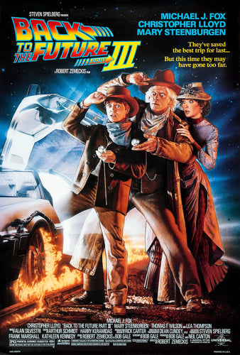 Poster Pelicula Back to the Future III