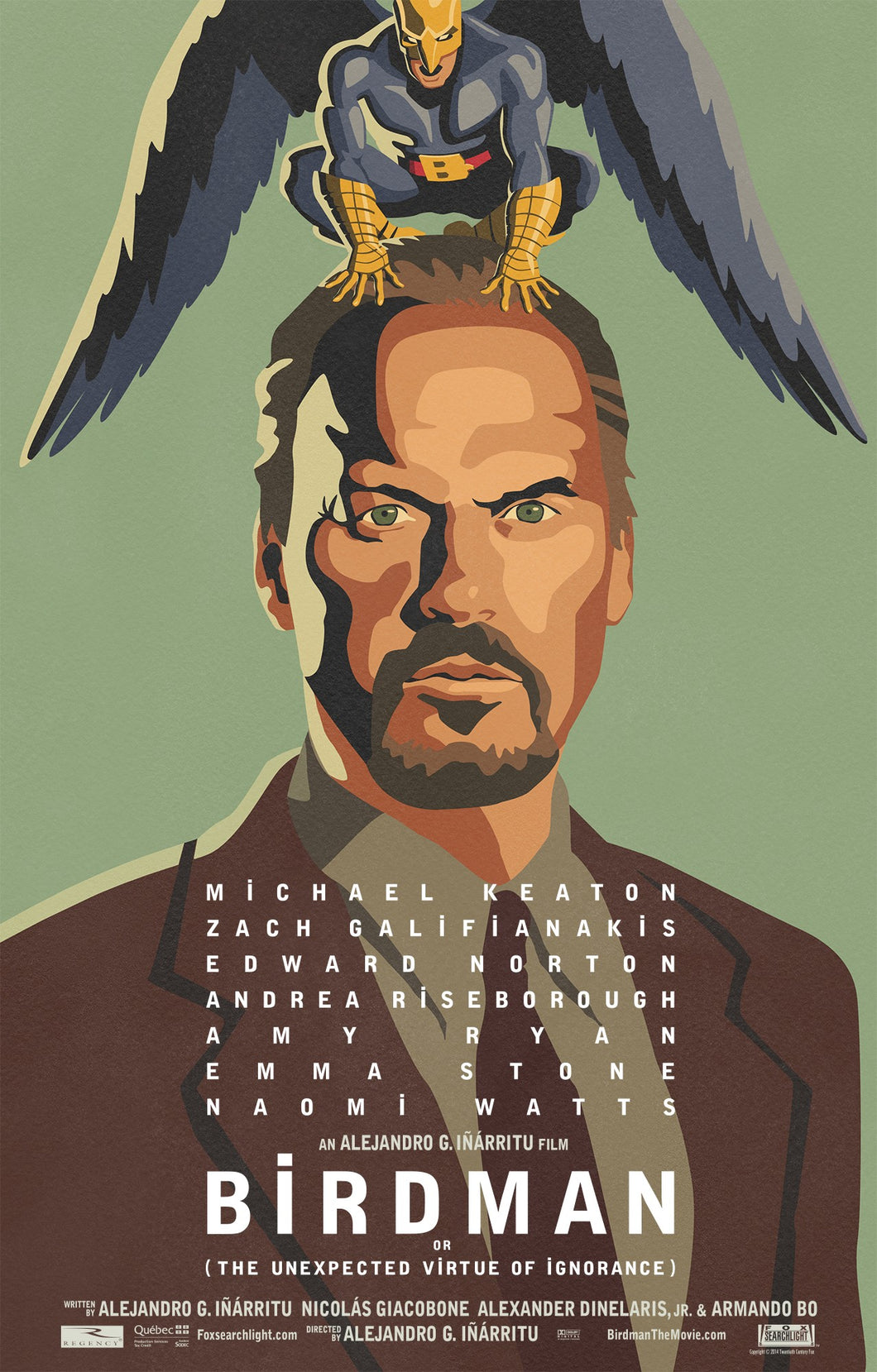 Poster Pelicula Birdman