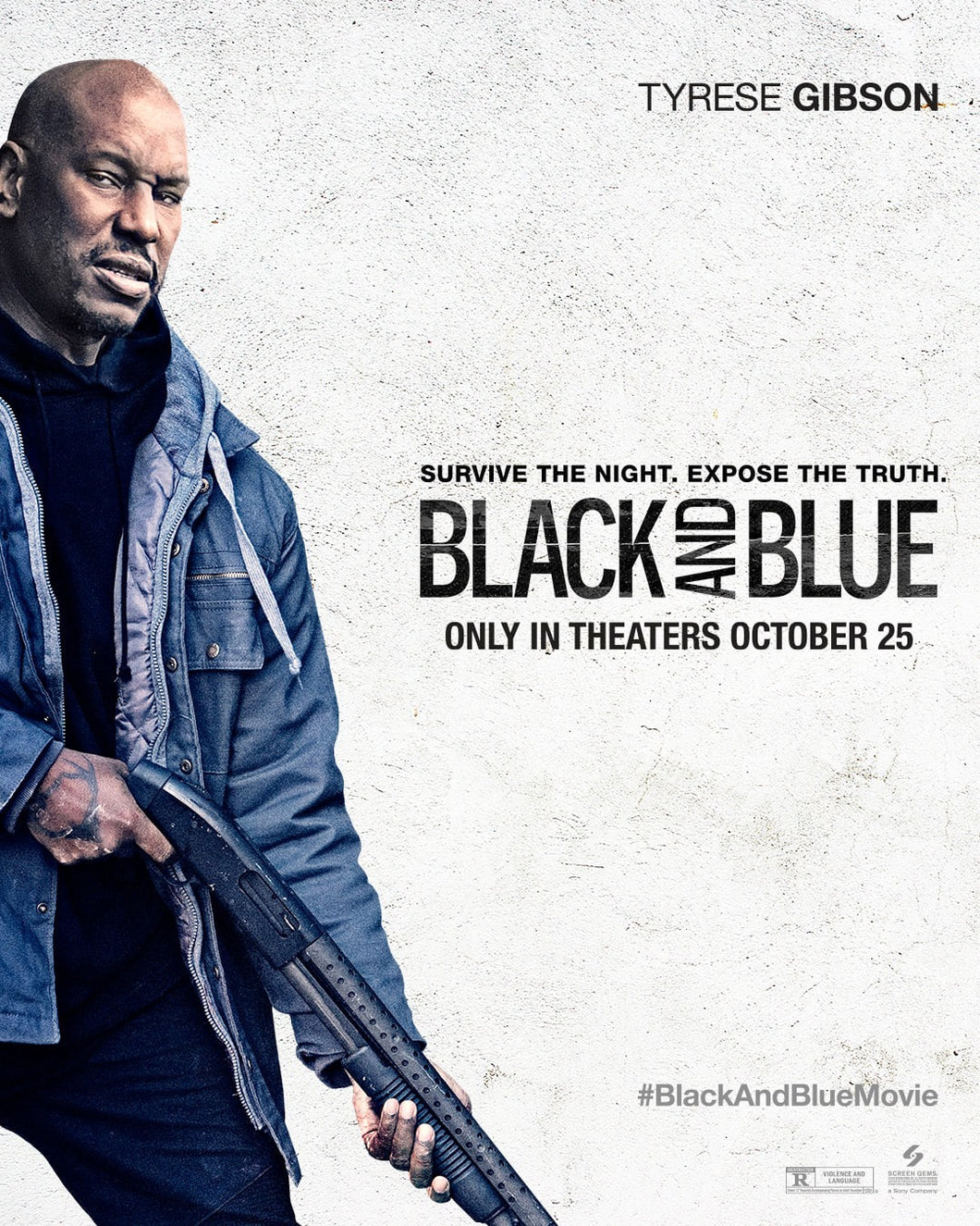 Poster Pelicula Black and Blue 8