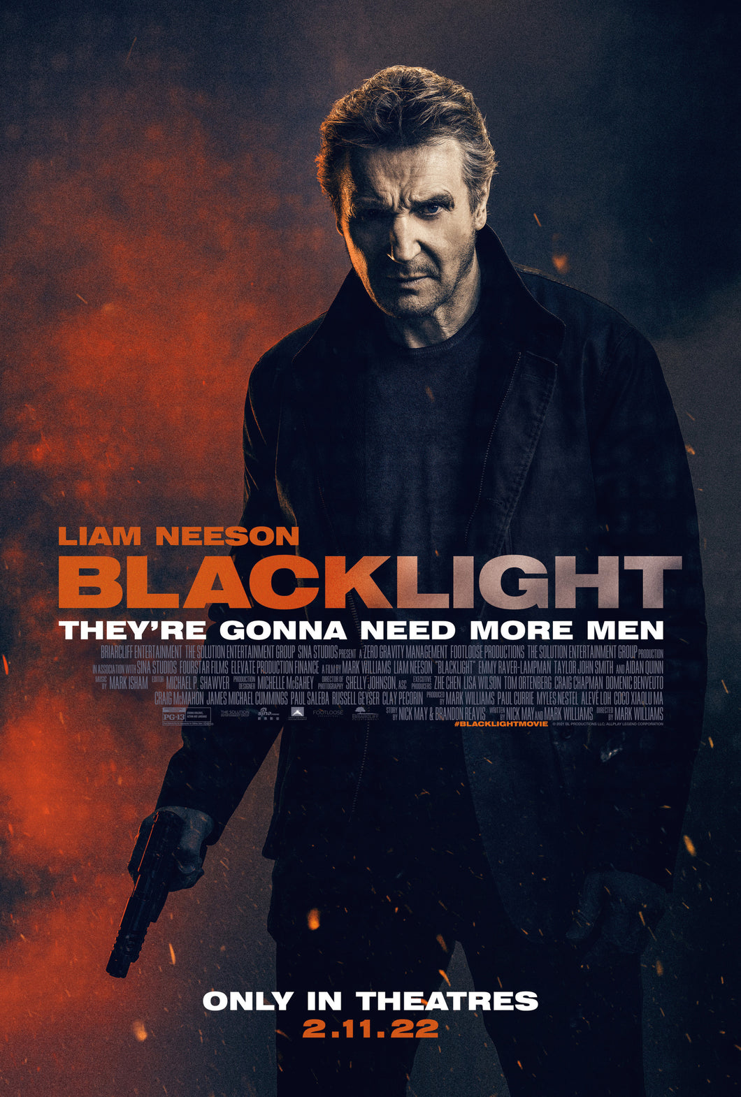Poster Película Blacklight (2022)