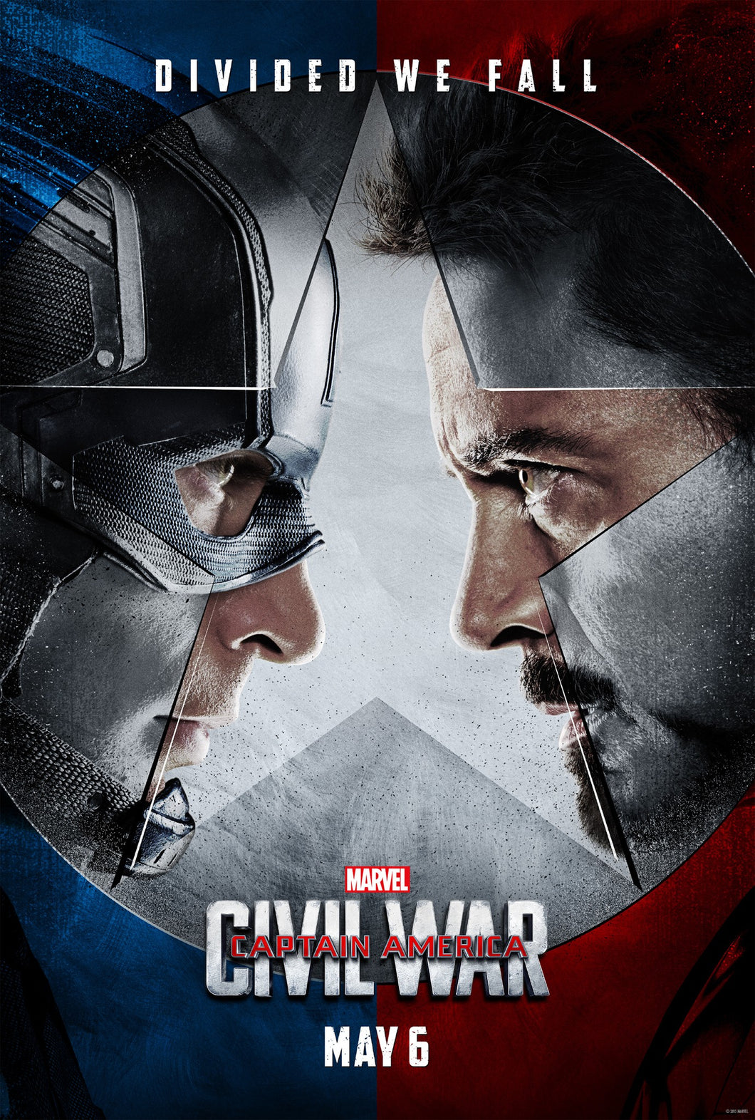 Poster Pelicula Captain America: Civil War