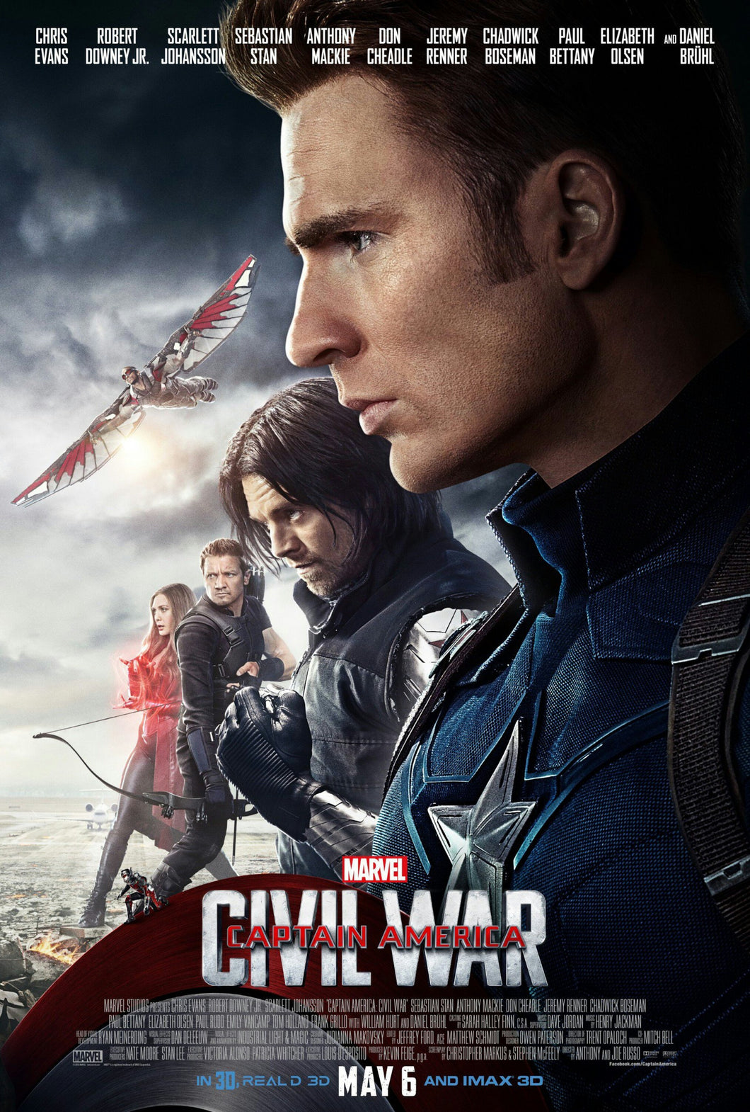 Poster Pelicula Captain America: Civil War 19