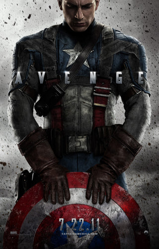 Poster Película Captain America: The First Avenger