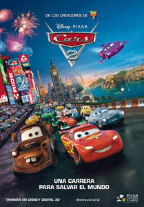 Poster Pelicula Cars 2
