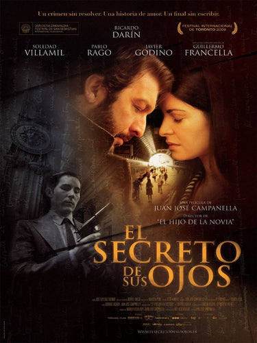 Poster Pelicula El Secreto De Tus Ojos