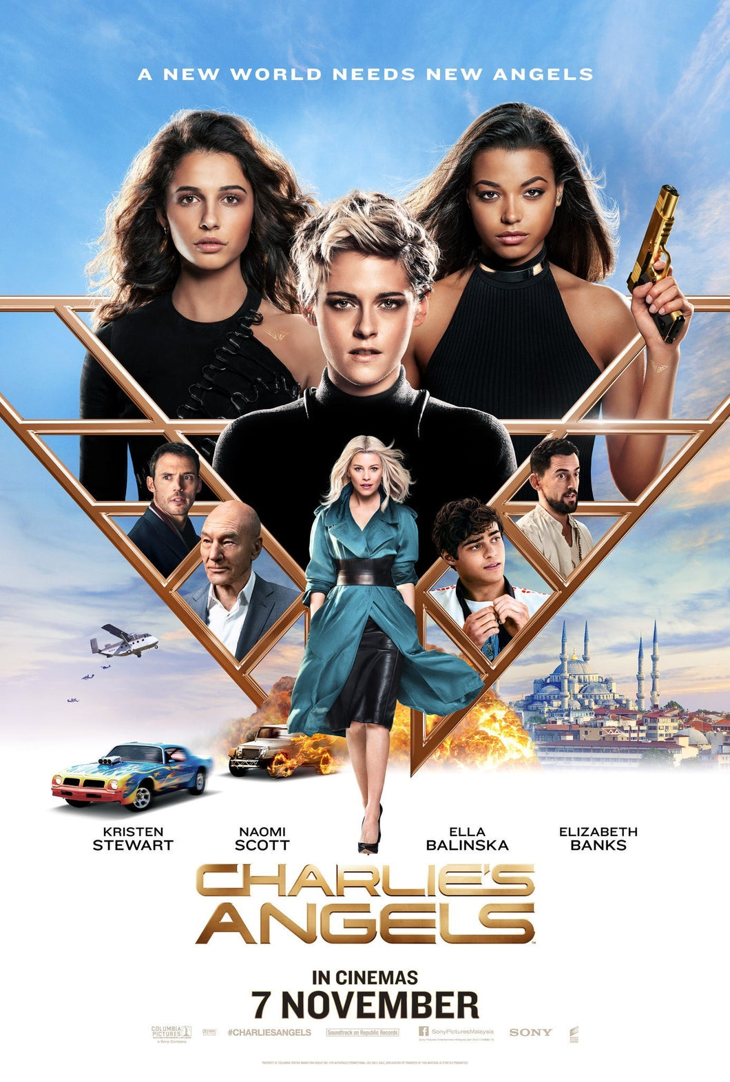 Poster Pelicula Charlie's Angels 4