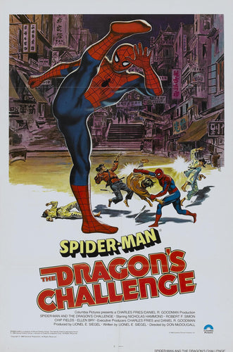 Poster Pelicula Spider-Man The Dragon's Challenge