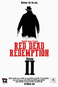 Poster Videojuego Red Dead Redemption