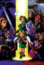 Cargar imagen en el visor de la galería, Poster Videojuego The Legend of Zelda: Ocarina of Time