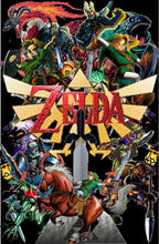 Cargar imagen en el visor de la galería, Poster Videojuego The Legend of Zelda: Ocarina of Time