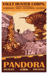 Poster Videojuego Borderlands