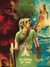 Cargar imagen en el visor de la galería, Poster Videojuego The Legend of Zelda: Ocarina of Time