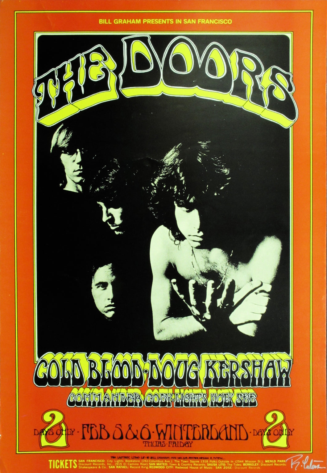 Poster Banda The Doors