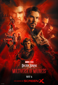 Poster Película Doctor Strange in the Multiverse of Madness (2022)