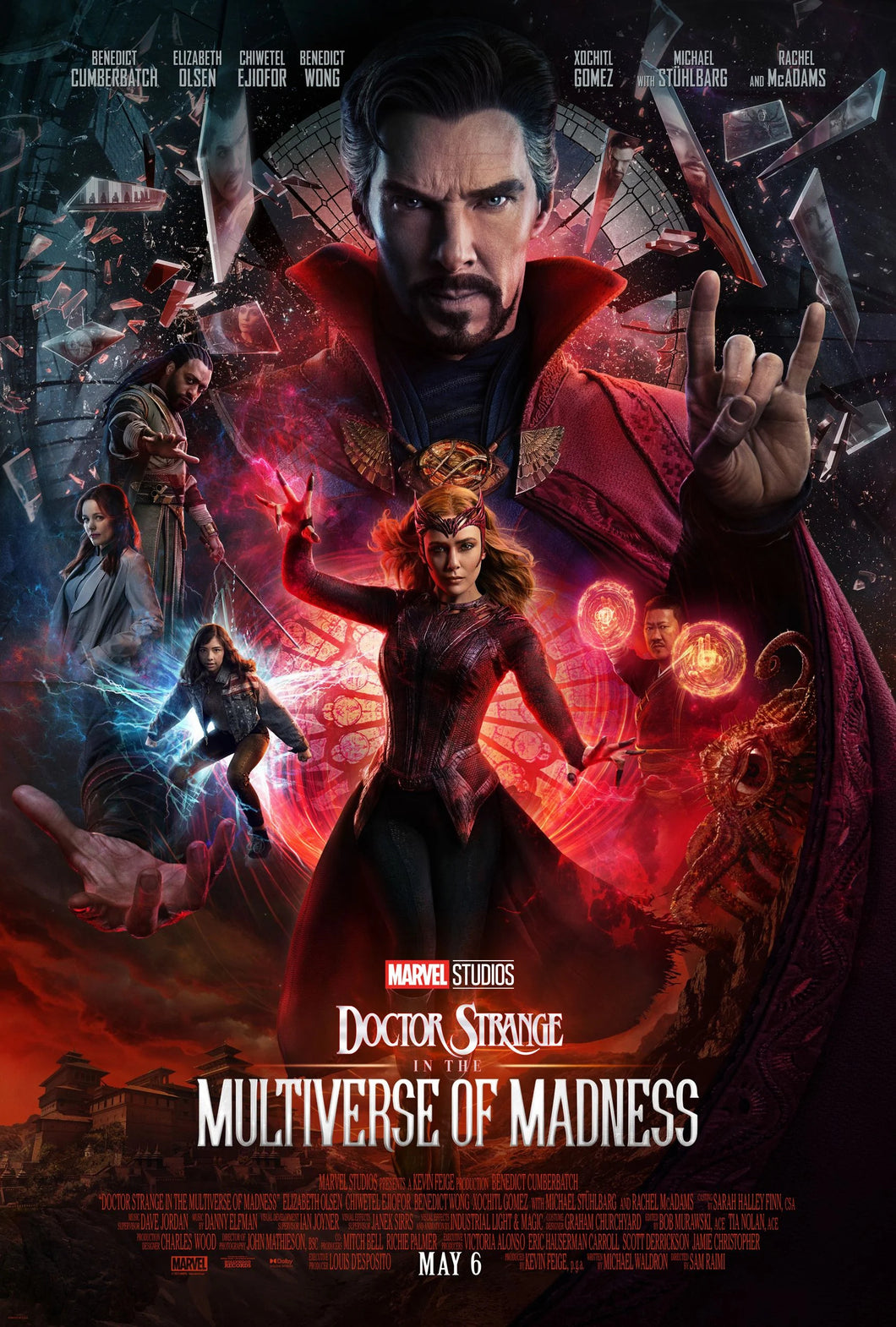 Poster Película Doctor Strange in the Multiverse of Madness (2022)