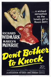 Poster Película Don't Bother to Knock
