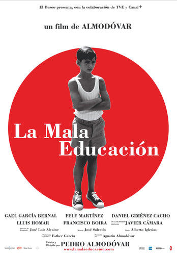 Poster Pelicula La Mala Educación