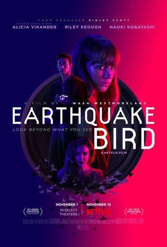 Poster Pelicula Earthquake Bird
