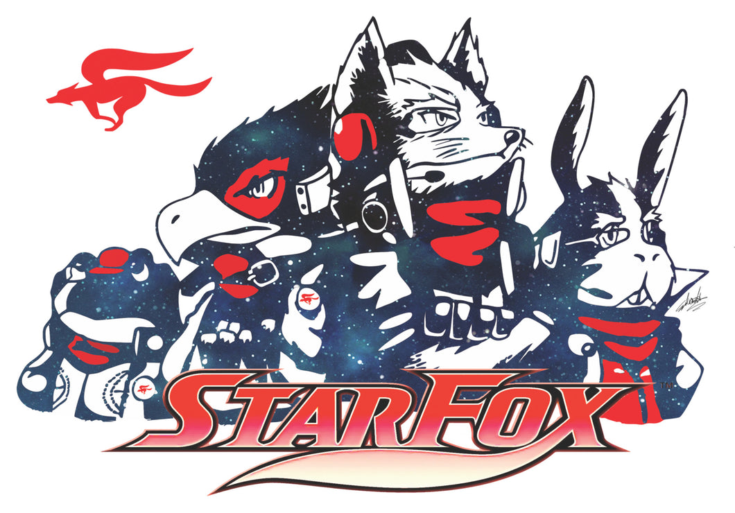 Poster Juego Star Fox 5