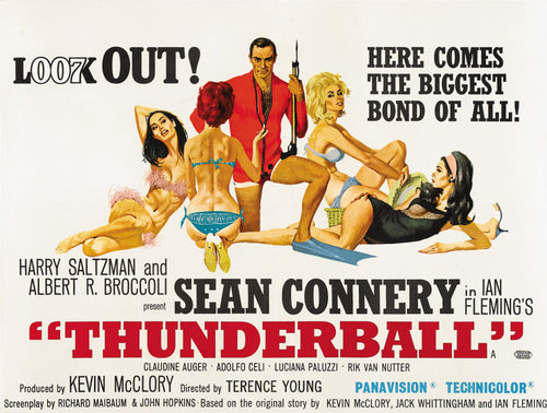 Poster Pelicula Thunderball