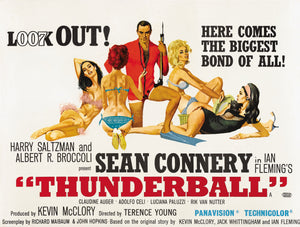 Poster Pelicula Thunderball