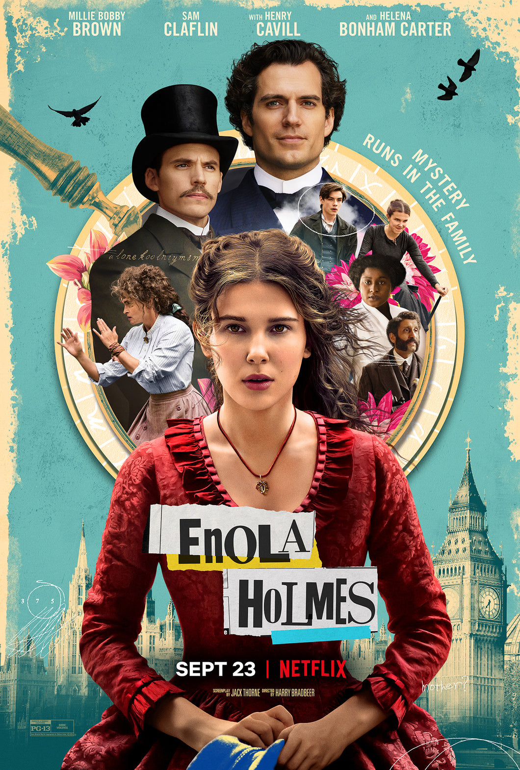 Poster Serie Enola Holmes