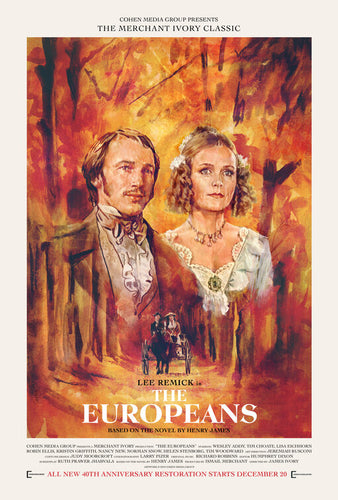 Poster Pelicula The Europeans