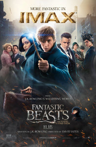 Poster Pelicula Fantastic Beasts and Where to Find Them