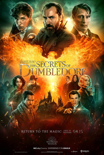 Poster Película Fantastic Beasts: The Secrets of Dumbledore (2022)