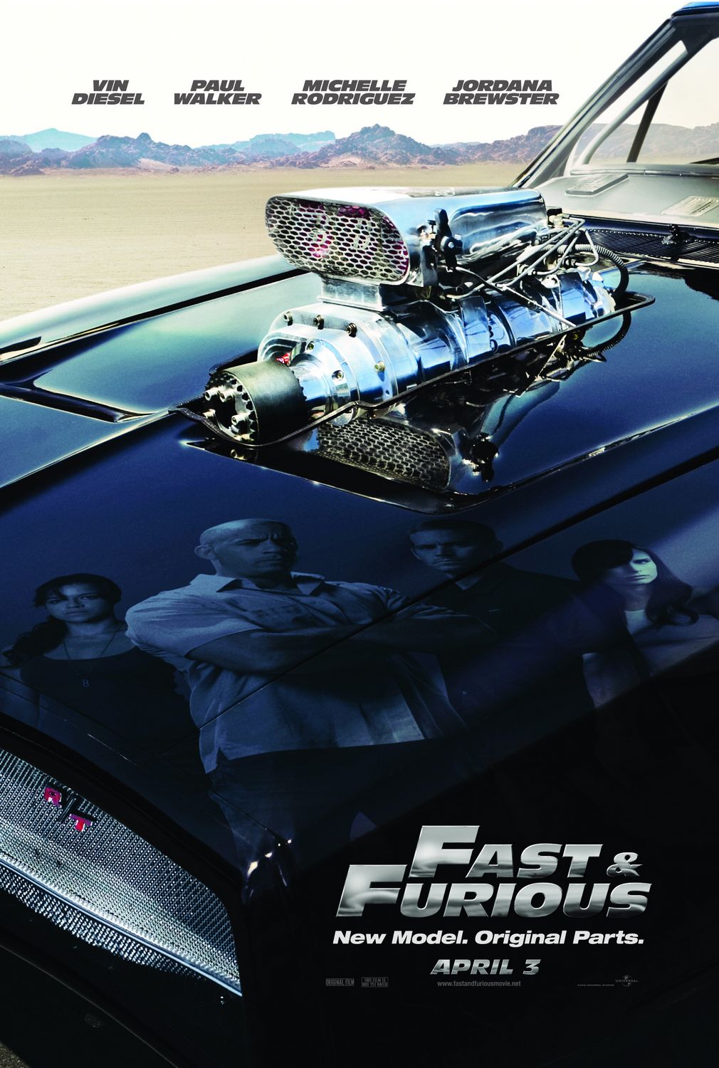 Poster Pelicula Fast and Furious
