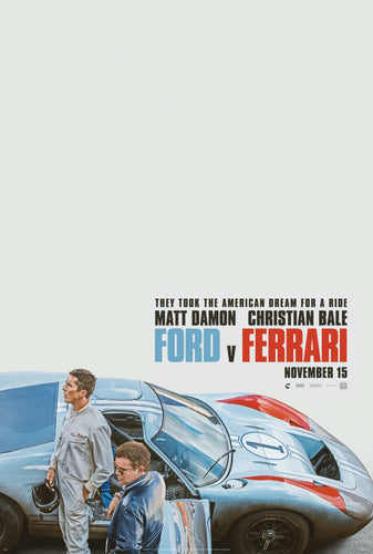 Poster Pelicula Ford v. Ferrari
