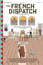 Cargar imagen en el visor de la galería, Poster Película The French Dispatch (2021)