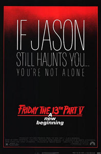 Poster Pelicula Friday the 13th A New Beginning