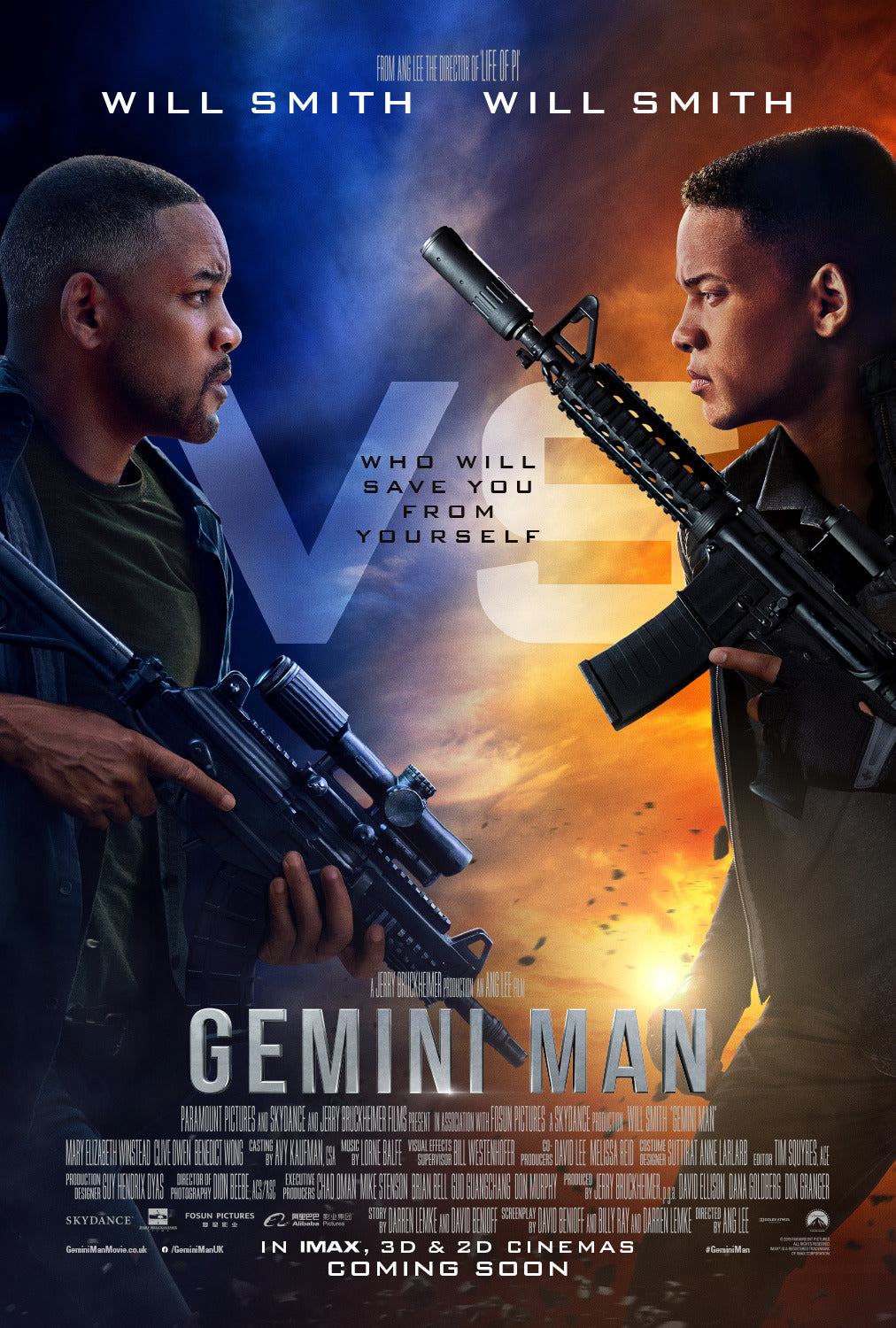 Poster Pelicula Gemini Man 3