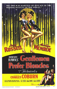 Poster Película Gentlemen Prefer Blondes