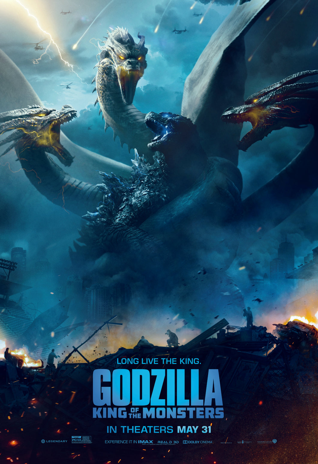 Poster Pelicula Godzilla: King of the Monsters 11