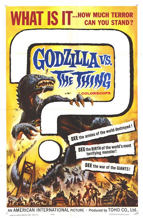 Poster Pelicula Godzilla vs. the Thing
