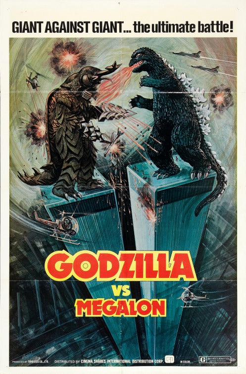 Poster Pelicula Godzilla vs Megalon