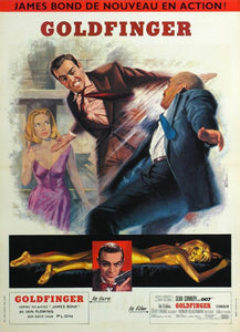 Poster Pelicula Goldfinger