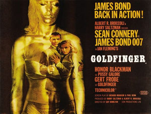 Poster Pelicula Goldfinger