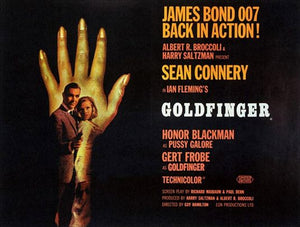 Poster Pelicula Goldfinger
