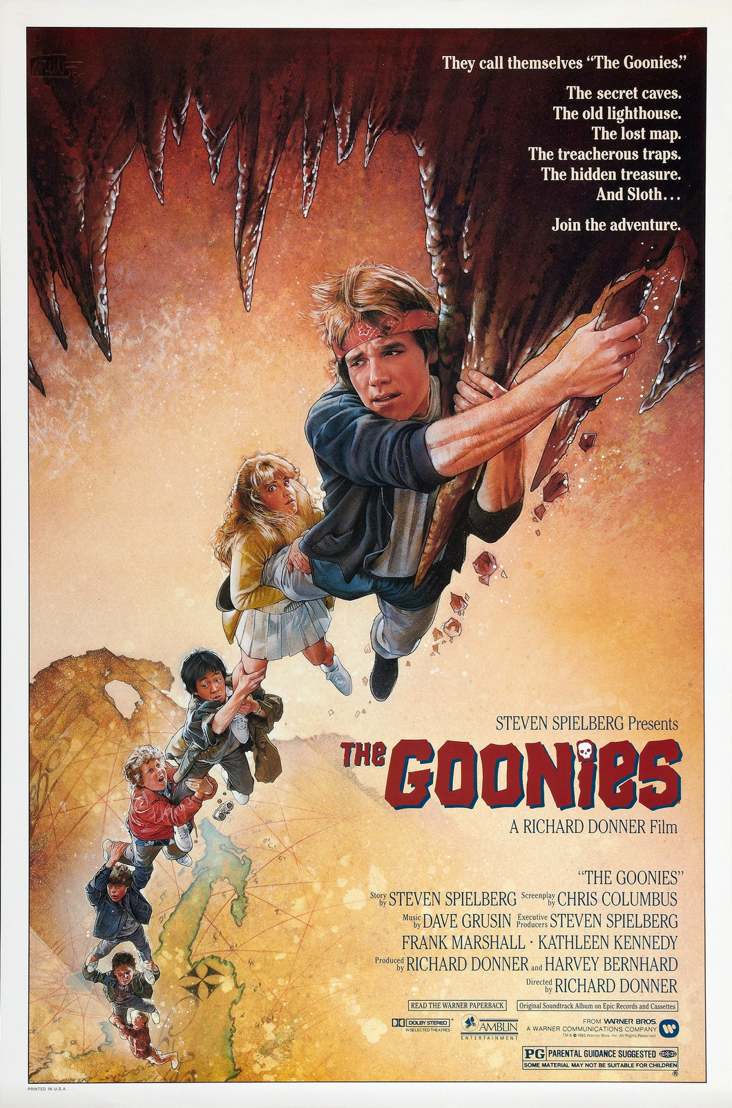 Poster Película The Goonies