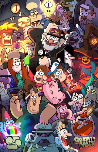 Poster serie Gravity Falls