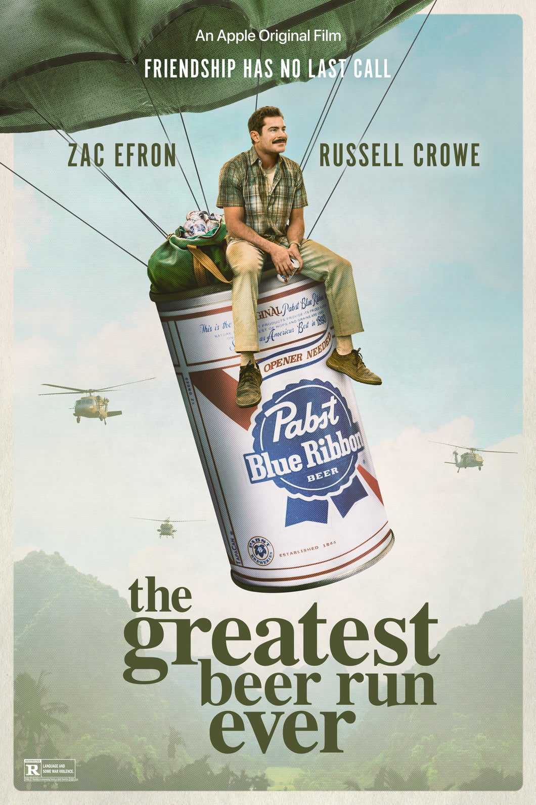 Poster Pelicula The Greatest Beer Run Ever (2022)