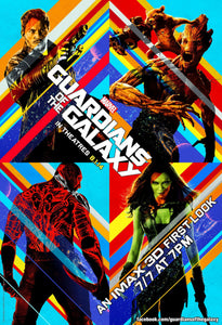 Poster Pelicula Guardians of the Galaxy