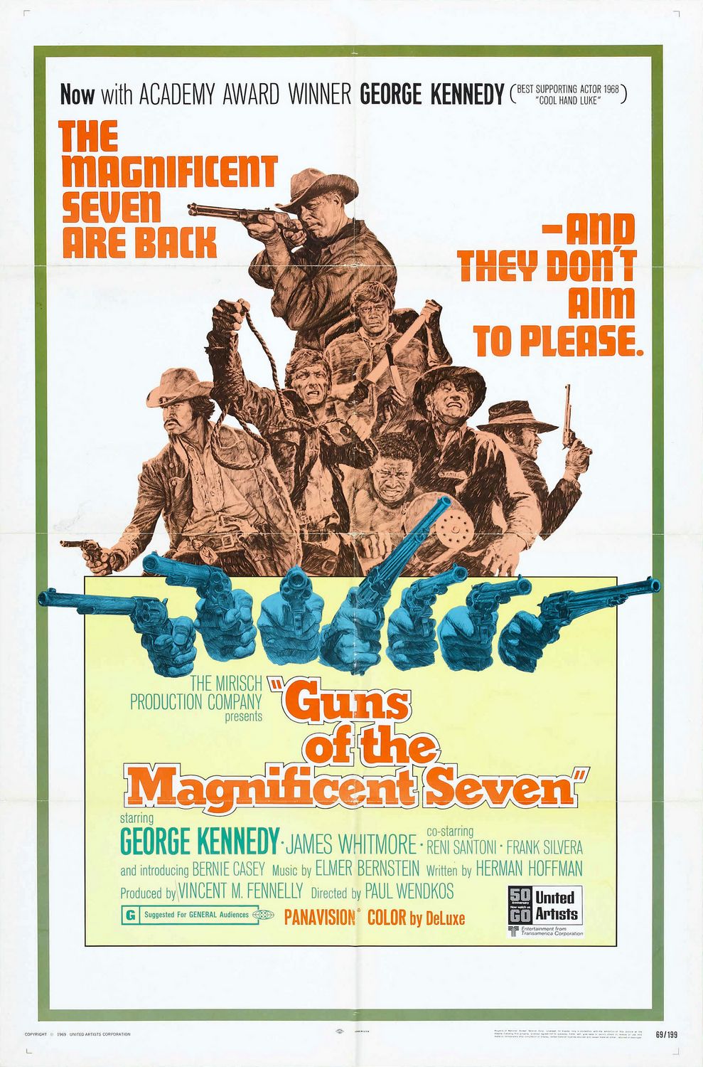 Poster Pelicula Guns of the Magnificent Seven