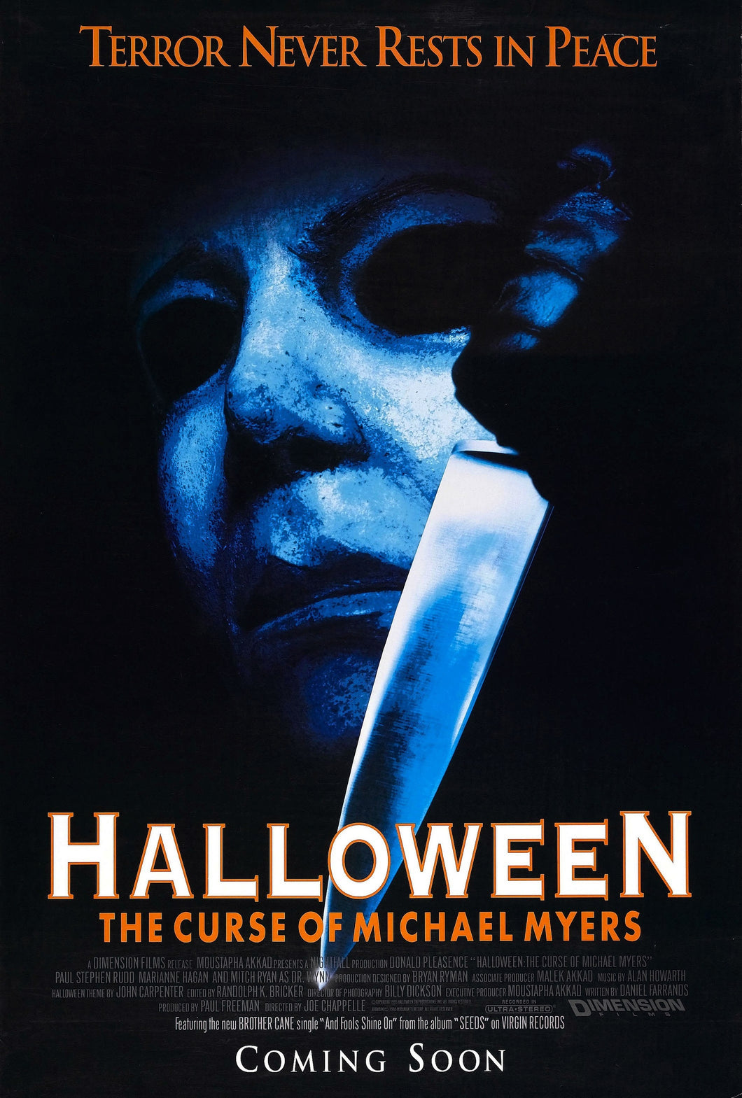 Poster Pelicula Halloween 6